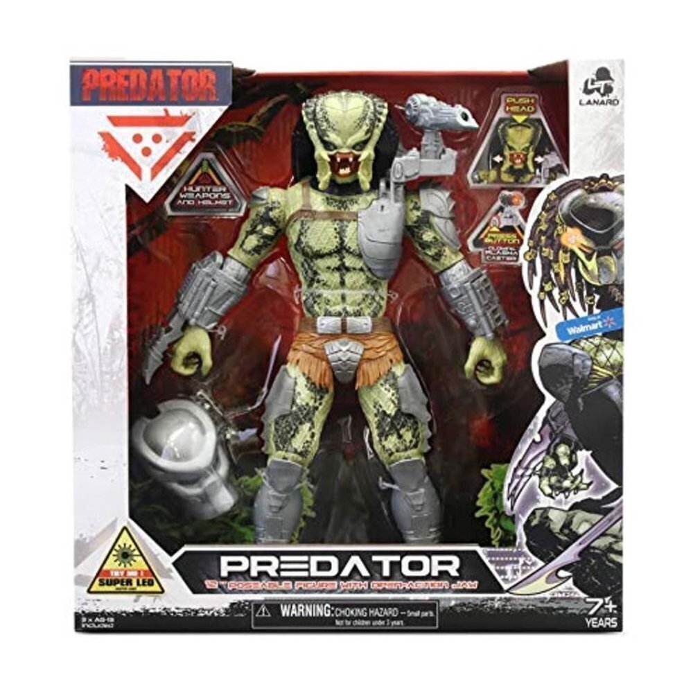 LANARD predator collection 2021 classic predator 12-inch battle action figure
